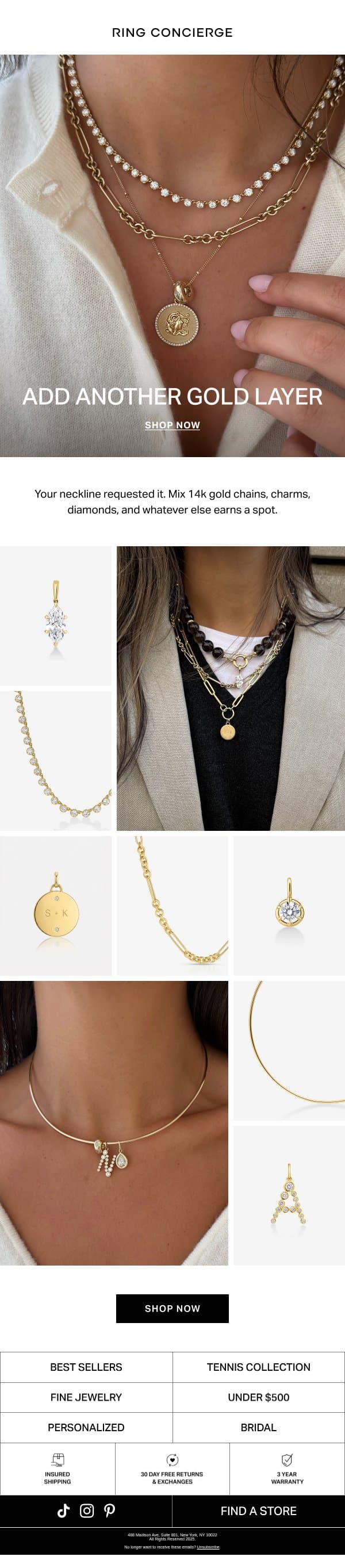 CHAIN REACTION email from Ring Concierge screenshot
