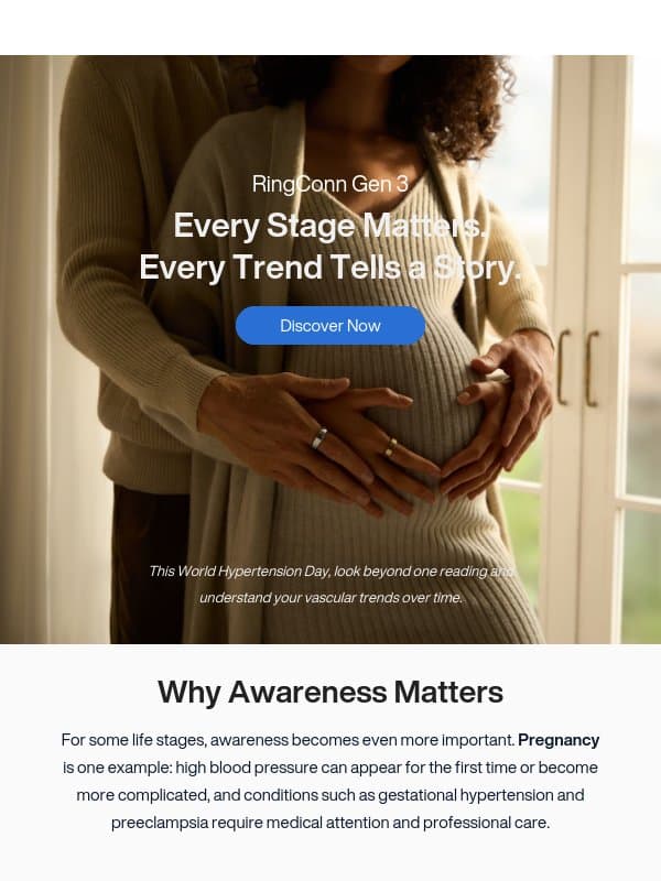 π Your Vascular Health Is More Than One Reading email from RingConn