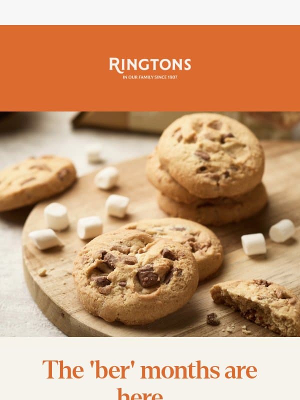 A little autumnal sweetness for your tea break, adam 🍂 email from Ringtons
