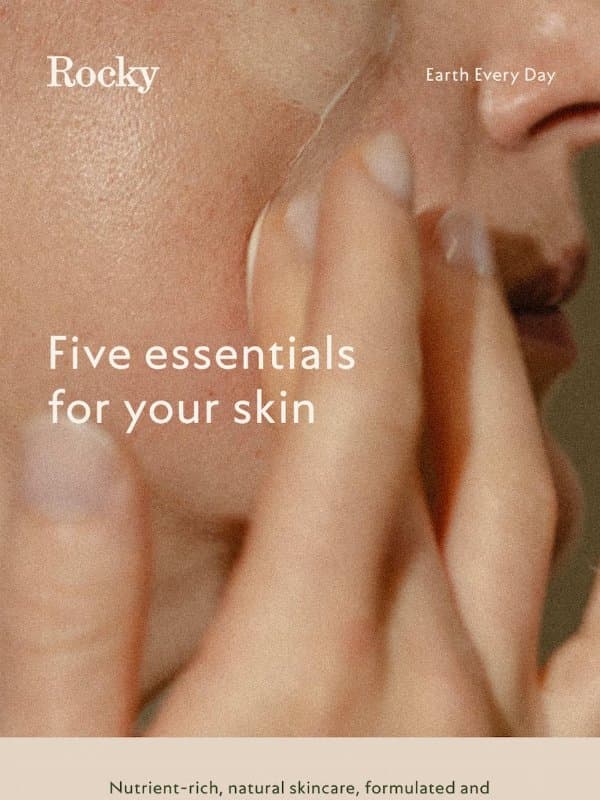 Skincare, the way nature intended email from Rocky Mountain Soap Company