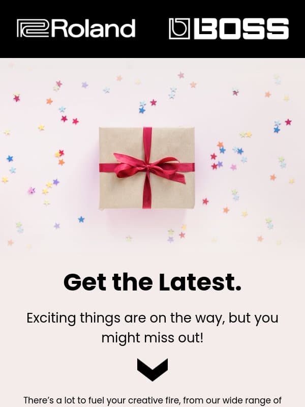 Quick, Don’t Miss Out! 🤩 email from Roland