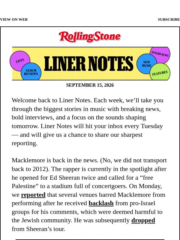 Inside the Ed Sheeran Tour Debacle email from Rolling Stone