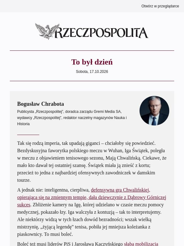Tak się rodzą imperia, tak upadają giganci email from Rzeczpospolita
