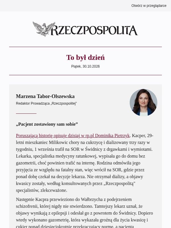Nowy kawałek Polski. Morskie farmy wiatrowe zyskają email from Rzeczpospolita