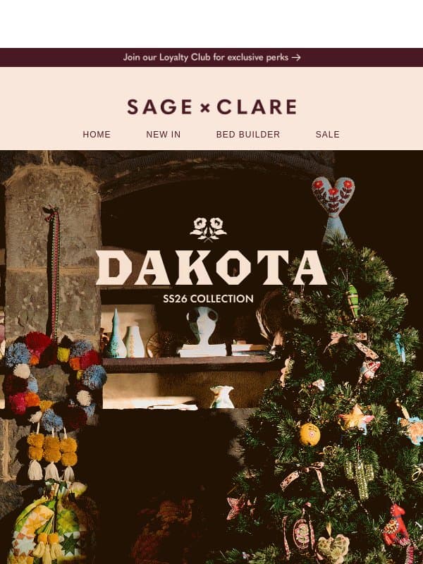 JUST LANDED: Festive & Resort ✨ email from Sage and Clare