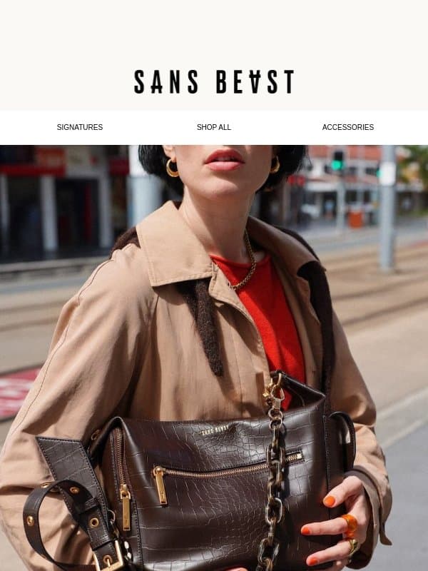 New Collection Favourites 🖤 email from Sans Beast
