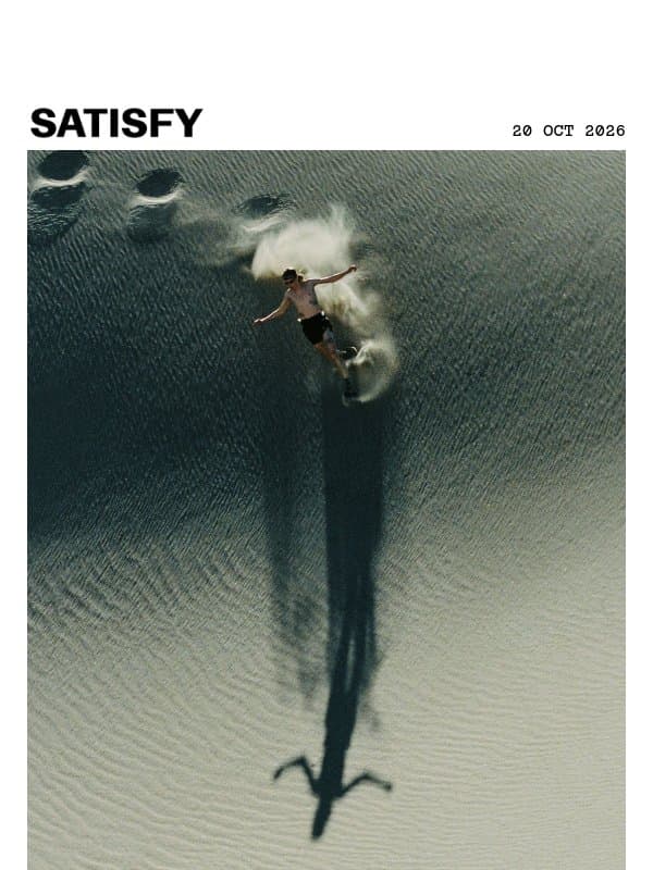 Welcome to SATISFY® email from Satisfy Running