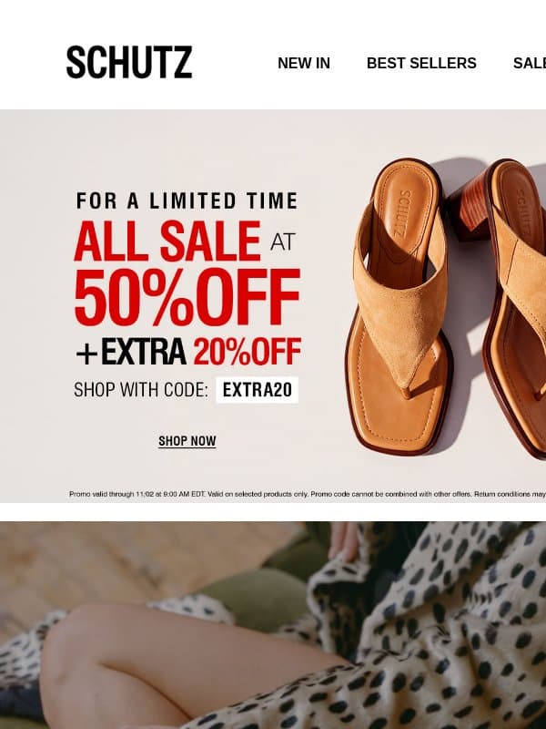 A Very Schutz Halloween email from Schutz