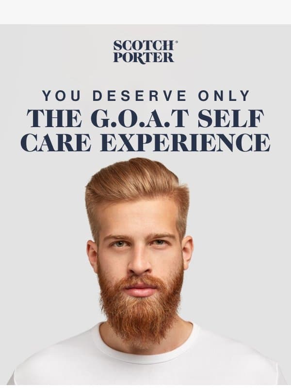 Here's What the Gents Are Saying email from Scotch Porter