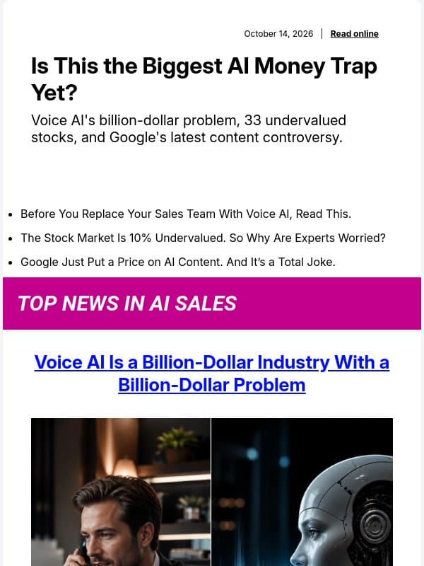 Is This the Biggest AI Money Trap Yet? email from Seamless.ai