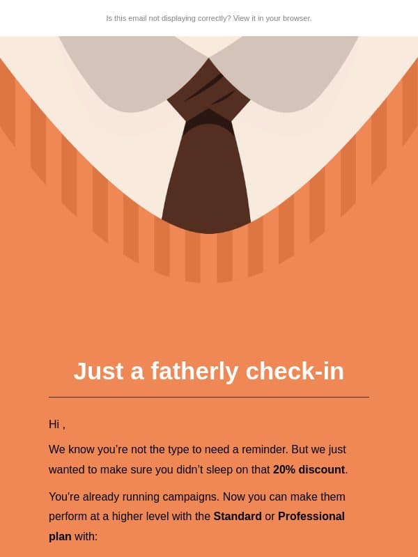 Your Father’s Day offer expires today ⏰ email from Sender