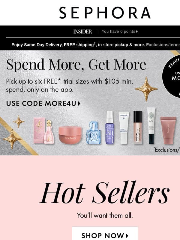 Hey, Insider...We think you'll love this. email from Sephora