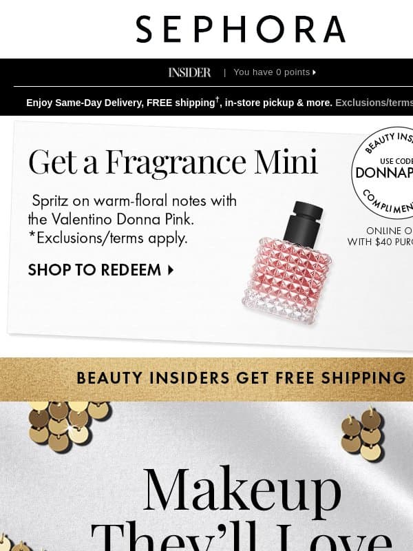 💝 MAKEUP SETS: HERE & NOWHERE ELSE 💝 email from Sephora