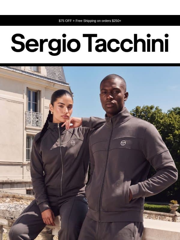 Don't Miss Out: Get $75 Off $250+ email from Sergio Tacchini