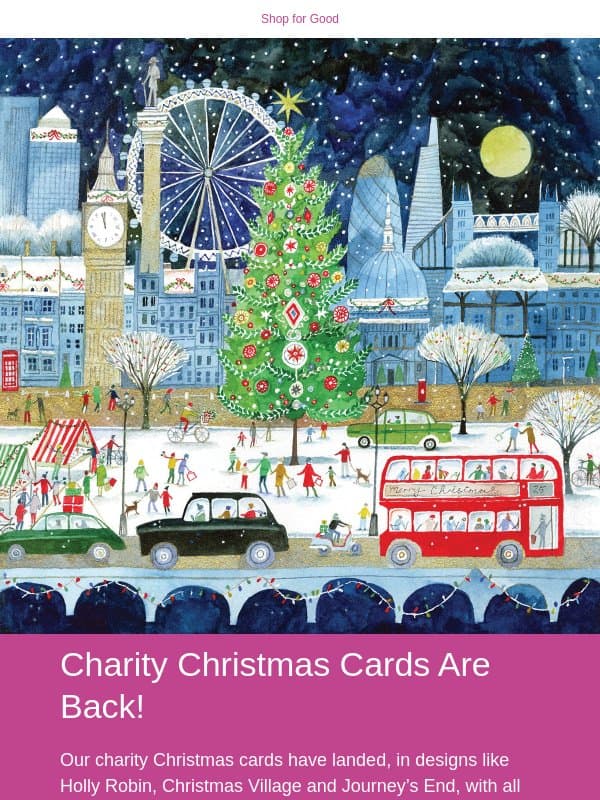 Buy 5, get a free £15 gift, before they’re gone email from Shop for Good