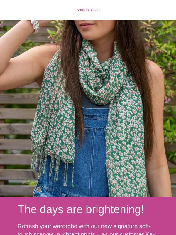 Spring is calling... 🌿 email from Shop for Good