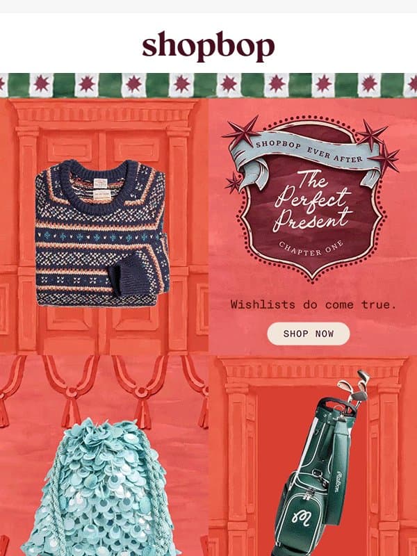Gifts for happily ever afters✨ email from Shopbop