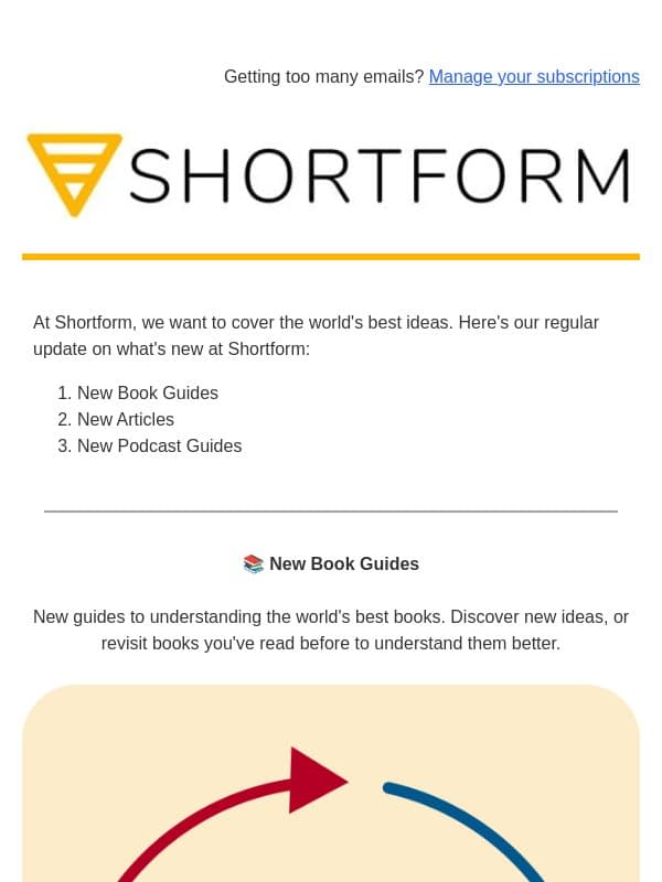 π Read guides to: Code Name: Pale Horse, Begin With WE, Better Than Before email from Shortform