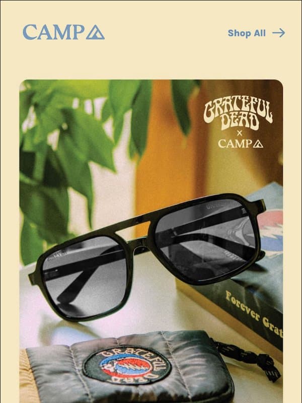 ⚡ New Grateful Dead Lens Options ⚡ email from Shwood