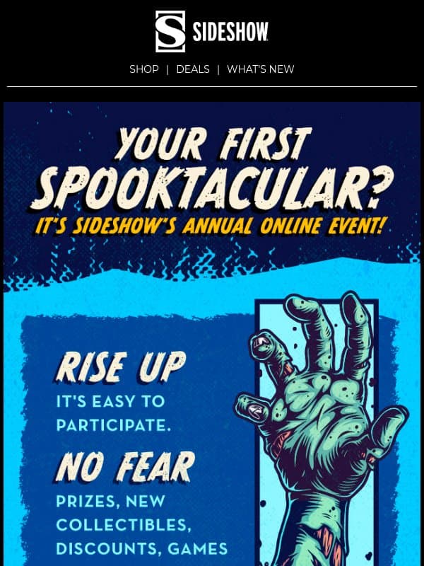 π Something Spooktacular this way comes! email from Sideshow Collectibles
