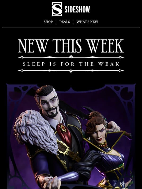 πͺ² Aliens, Beetlejuice, Critical Role - the ABCs of Halloween! email from Sideshow Collectibles