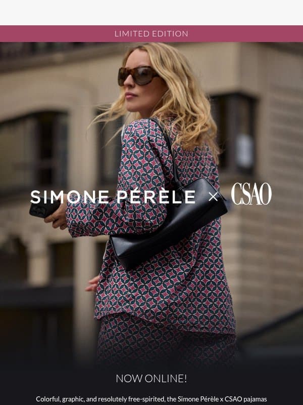 It's finally here… email from Simone Pérèle