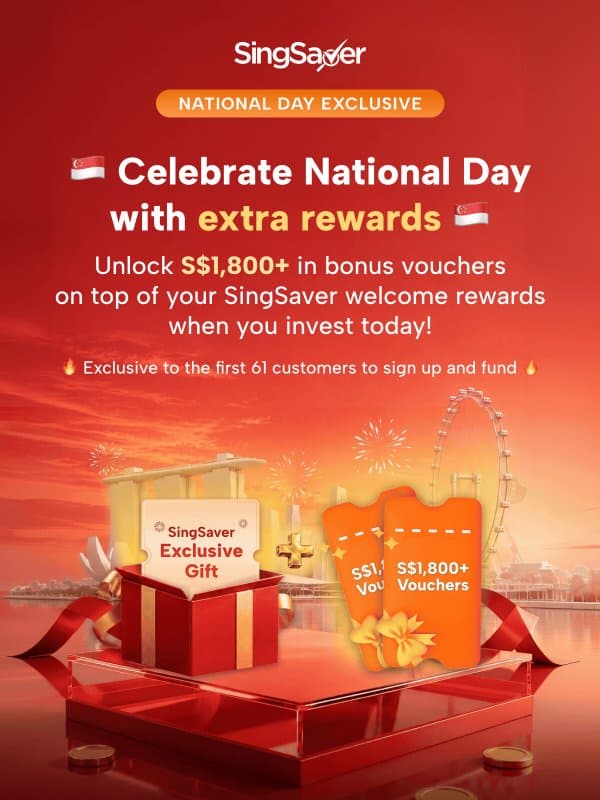 🇸🇬 SG61 Bonus: Unlock S$1,800+ in Bonus Vouchers! email from SingSaver