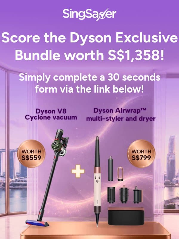 Enter our exclusive lucky draw to win a Dyson bundle worth $1,358.💆♀️✨ email from SingSaver