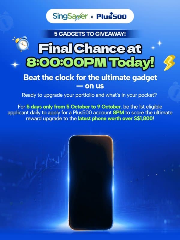 📱A Premium Phone Could Be Yours — Offer Ends Tonight! email from SingSaver