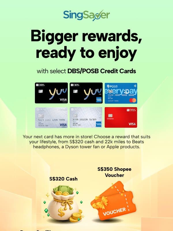 Get the latest Beats 360 headphones or S$320 cash & more, plus everyday perks email from SingSaver