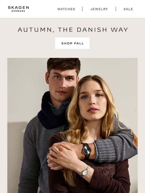 Falling for the Favorites 🍂 email from Skagen