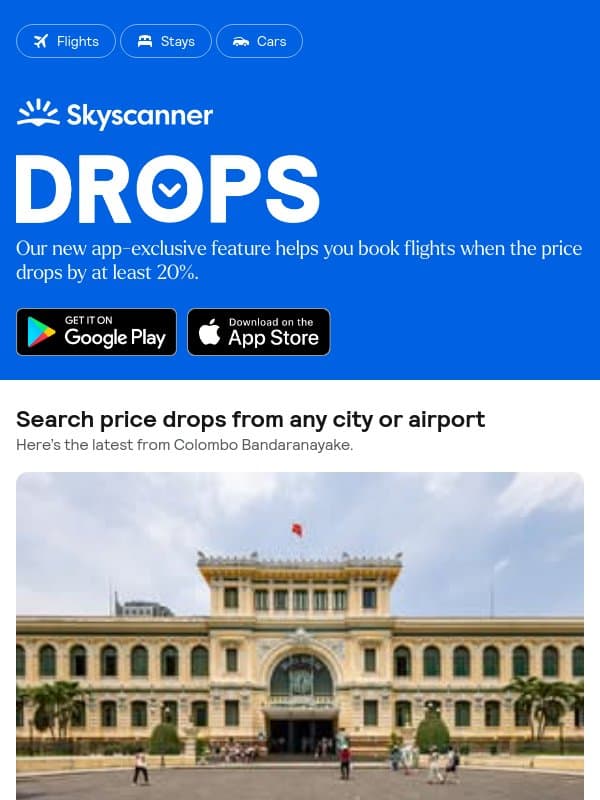 Your weekly price drops, from Rp 82,378 βοΈ π email from Skyscanner