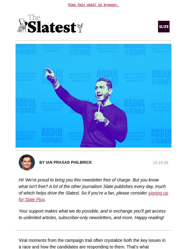 The perils of campaigning while Muslim email from Slate