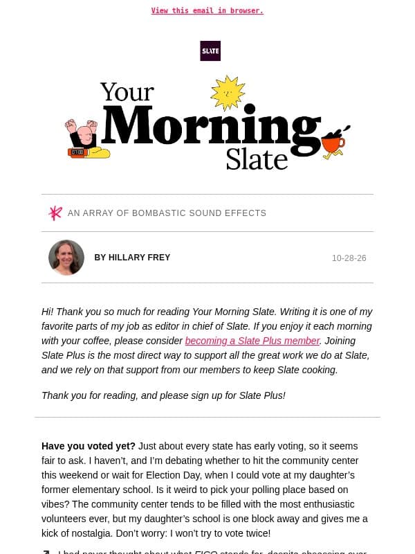 How old is old enough to be a “giant asshole” for Halloween? email from Slate