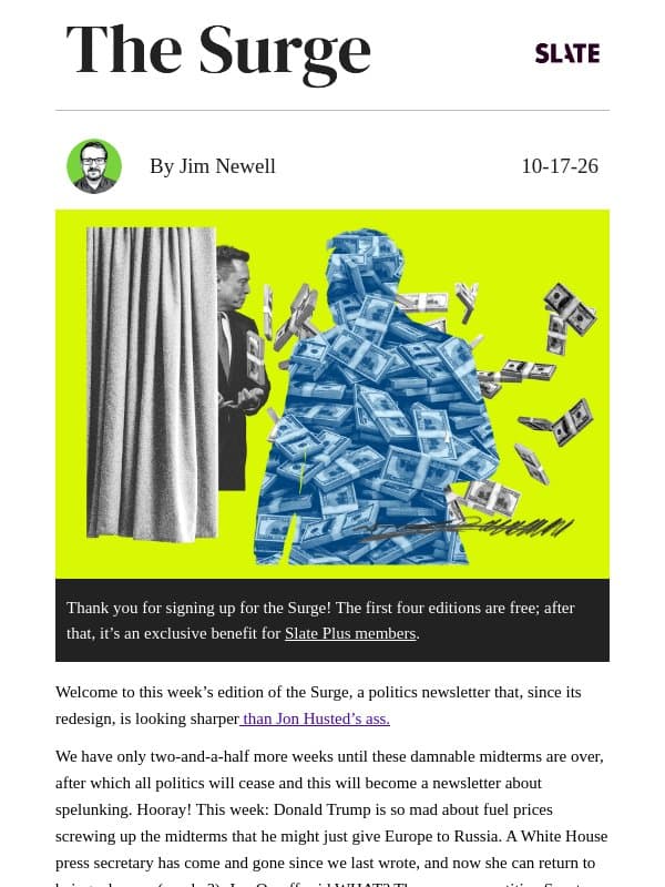 It was Elon Musk all along email from Slate
