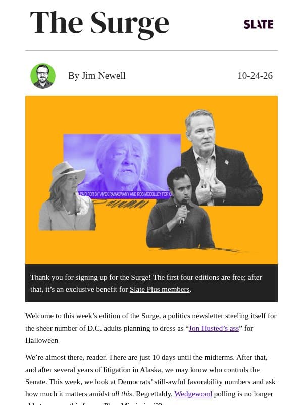 2026’s ugliest move could also be its dumbest move email from Slate