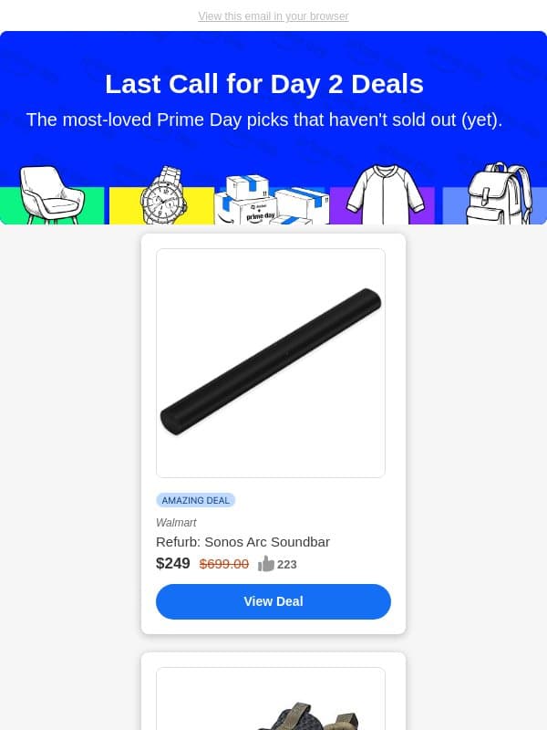 Prime Day 2 round-up: What’s still worth shopping email from Slickdeals