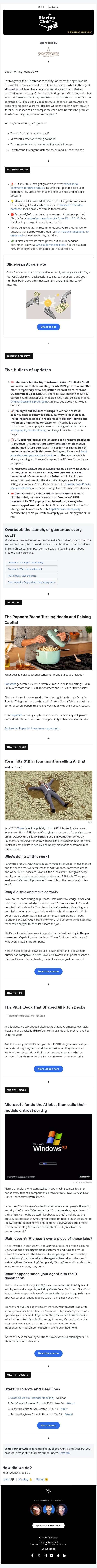 🕶️ Menlo's new hires don't need desks email from Slidebean screenshot