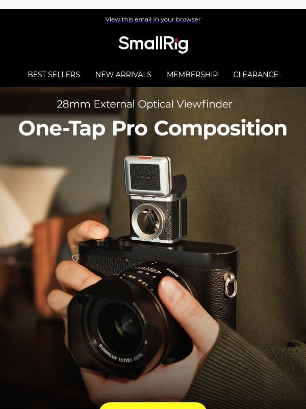 📷 Meet the New Viewfinder: A Better Way to Frame Low-Angle Shots email from SmallRig