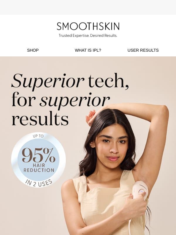 2 uses for smoother skin 👀 email from SmoothSkin
