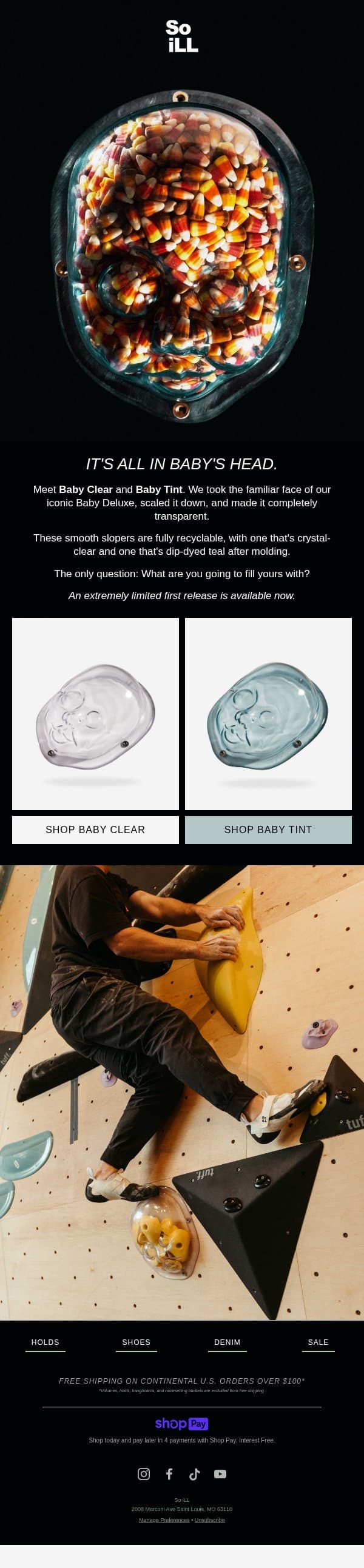 Something's gotten into Baby Deluxe email from So iLL screenshot
