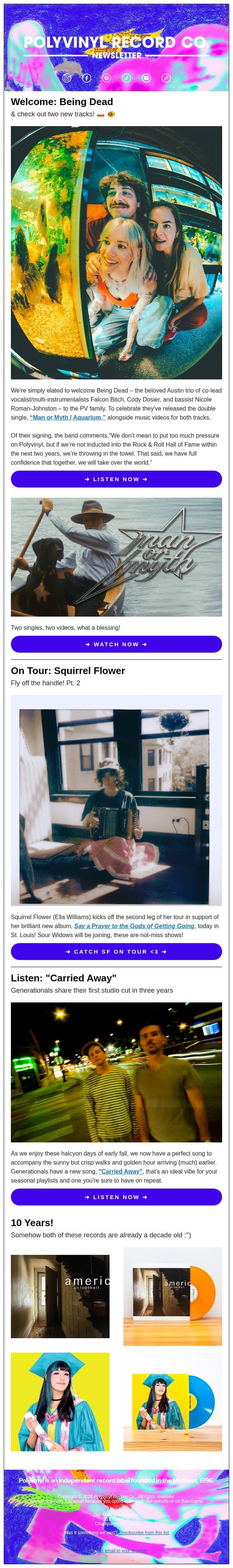 Welcome Being Dead! π π π π email from Sonder Living screenshot