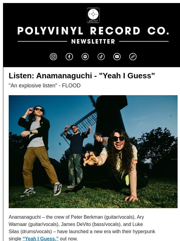 New Music: Anamanaguchi 🪤 email from Sonder Living