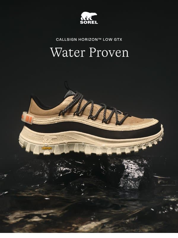 Rain Ready Sneakers email from Sorel