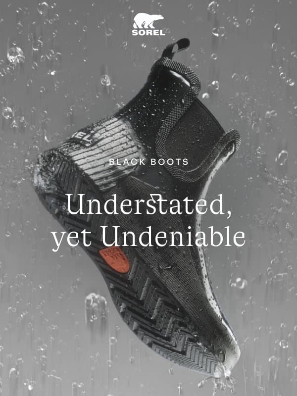 Black Boots — A Classic for a Reason email from Sorel