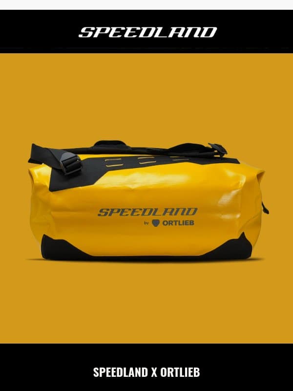 SPEEDLAND X ORTLIEB email from Speedland