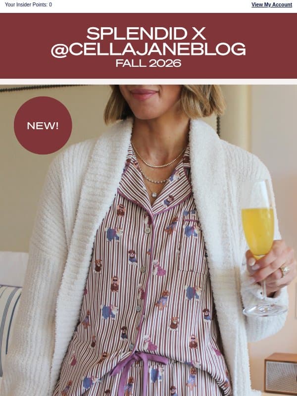 Breakfast in Bed With New Pillowsoft PJs 🥞 email from Splendid