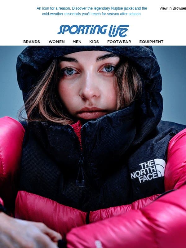 Meet the Nupste email from Sporting Life
