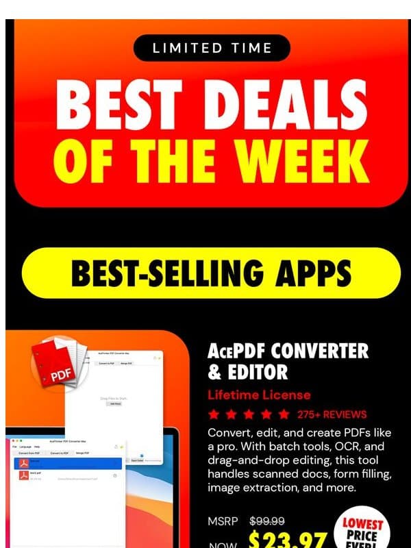 Don’t Miss Our Best Weekly Deals 😲⏳ email from StackSocial