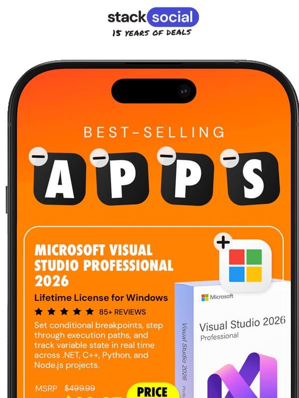 App Sale! Deals Start @ Just $10 π₯ email from StackSocial